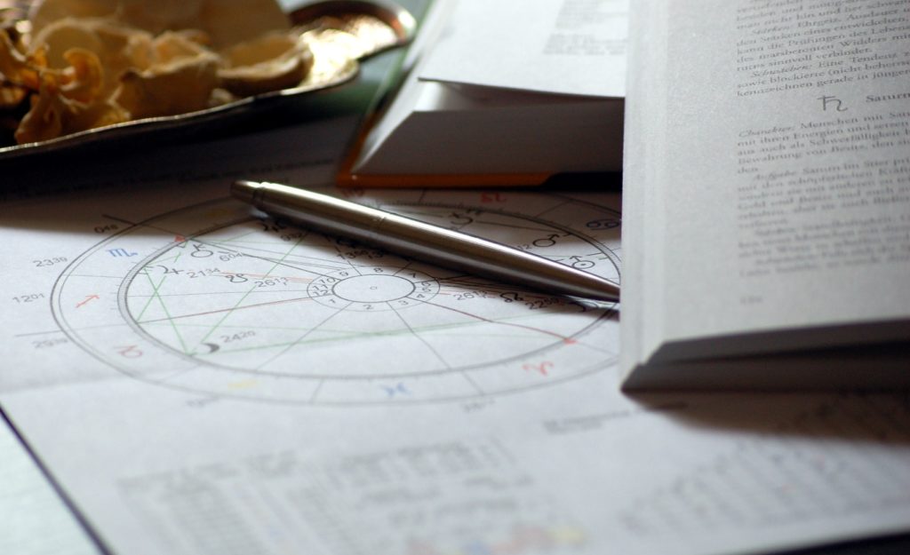 Astrology natal chart